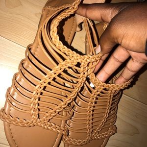 Brown sandals